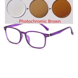 0 -0.5 -1.0 To -6.0 Women Men Square Myopia Glasses Finished Comfortable TR90 Student Prescription Glasses With Cylinder