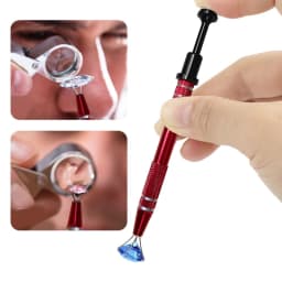 1 Pc 4 Claws Tweezer Jewelry Holder Gems Parts Screws Pick-up Tools Grabber Catcher Jewelry Clip 4 Prongs Tweezer