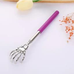 Extendable Massage Claw Back Scratcher Stainless Steel Claw Back Scraper Extendable Telescopic Itch Stick Health Products Hackle