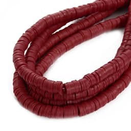 6mm 350pcs/lot Color Flat Round Polymer Clay Beads Loose Spacer Beads for Jewelry Making DIY Bracelet Necklace Earrings Design