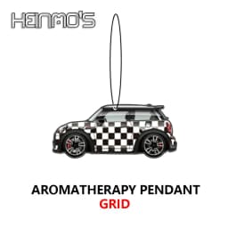 Car Model Aromatherapy Pendant For MINI Cooper F55 F56 R55 R56 F60 Interior Decorate Sticker Car Model Rear View Mirror Pendant