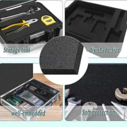 Shock-Absorbing Foam Pad Polyurethane Sponge Sheet Toolbox Cuttable Shadow Foam Insert Hard Case Sponge Board Tools Organizer