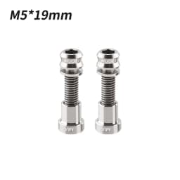 MUQZI Titanium Screw M5x17 19mm Stem Bolt Road Bike Handlebar Stem Bolt