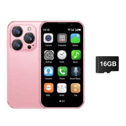 SERVO Mini Smartphone ,3.0'' HD Display, Android 9.0 Mobile Phone 2GB+16GB Face Unlock 3G Cellular GPS, Small Size Smart Phones