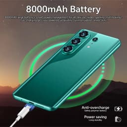 K-Touch Mobile Phones M18 Pro Max Smartphone Android 15 Cell Phone 7.3 Inch Face Unlock 8000mAh Battery 5G Dual SIM 16+48MP Camera Global Version Cellphones