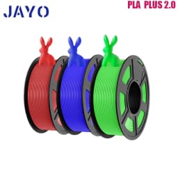 JAYO PETG/PLA Plus 2.0 3D Printer Filament 3 Rolls No Bubbles Smooth Multiple Colors 3D Filament Fit For FDM Printers 1 Roll/1.1