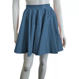 Plus Size Sweet Girl A-Line Goth Skirts Casual PVC Bottoms High Waist Faux Latex Slim Fit Mini Skirt Women Solid Sexy Club Skirt