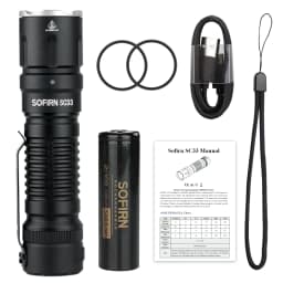 SOFIRN SP40 SC21PRO IF22A H25S SD09L SC29 SC31PRO SC13 SC33 Powerful Rechargeable LED Flashlight EDC Torch Shipping From US