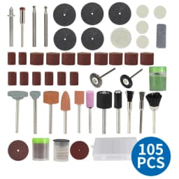 CMCP Rotary Tool Accessories for Power Drill Sanding Grinding Polishing Dremel Accessories Wood Metal Engraving Abrasive Tool