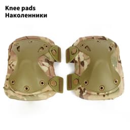 Tactical Protector Military Army Outdoor Tactical Protective Gear Set 4 Knee/Elbow Pads Outdoor Cycling Hiking Protection Sports