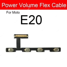 Power Volume Key Side Button Flex Cable For Motorola Moto E13 E20 E22 E30 E32 E32s E40 On/Off Power Volume Flex Ribbon Parts