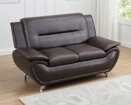 Leather Couch Set,2 Seater Loveseat Sofa for Living Room Furniture Sets,62" Loveseat for Living, Customized
