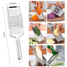 Grater for Vegetable Shredder Cabbage Stainless Steel Kitchen Slicer Mandolin Cutter Multifunctional Chopper Home Accessories
