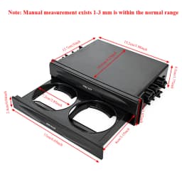 Universal Car Drinks Mounts Holders Auto Car Single 1 Din Radio Pocket Kit Drink Cup Holder Storage Box Automobiles Holder