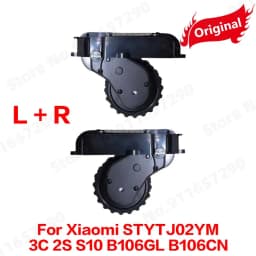 Original 100% Left Right Wheels For Xiaomi Mijia STYTJ02YM 3C 2S S10 B106GL B106CN Walking Wheel Vacuum Cleaner Accessories