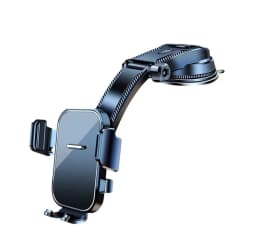 Car-Mounted Phone Holder With Adhesive Suction Cup, Foldable, Rotatable, And Heat-Resistant For Center Console Dashboard