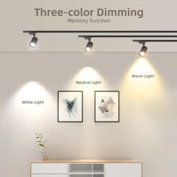 Led Track Light COB 220V Full Set Led Spot Track Lighting Rail Lamp for Living Room Clothing Store Bedroom Track Ceiling Lamp