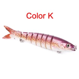 1PCS Multi Jointed Swimbait 13.5cm 19g Sinking Wobbler Fishing Lure Artificial Hard Bait Crankbait Bass Pike Fishing Tackle