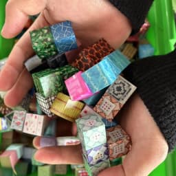 10-500 pcs Magnetic Building Blocks Mine World Magnetic Forest House STEM Sensory Toys Brick Cube Toys Set Creative Toy for Gift
