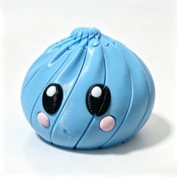 1/6pc 3D Printing Dumpling Sensory Decompression Toy Deformable Twist Creative Stress-Relief Gadget Desk Ornament