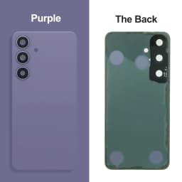 For Samsung S24 S 24 SM-S921B S921U 5G Battery Back Cover Rear Door Glass Panel Housing Case Replacement Parts And Camera Lens