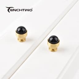 Natural Agate Crystal Handle Jewelry Gift Box Decorative Handle Drawer Pulls Furniture Handles Dresser Vanity Cabinet Door Knob