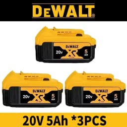 100% Genuine Dewalt 20V Battery, 60V 9Ah, 20V 6Ah Battery DCB609 DCB206 DCB606 DCB184 for Dewalt Power Tool Replacement Battery