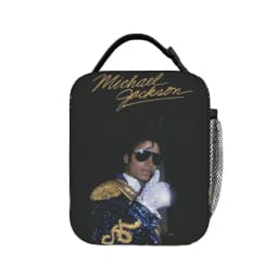 Singer Michael Jacksons MJ 2026 Insulated Lunch Tote Bag For School Food Container Reusable Cooler Thermal Lunch Box