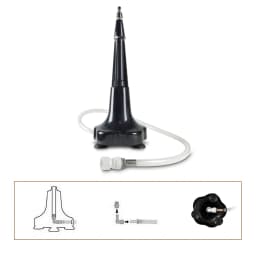 Portable Automatic Glass Wash Rinser Coffee Mug Cleaner - Home Kitchen Coffee Bar Cup Washer Cleaning Tool Accessory