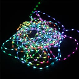 5V WS2811 WS2812 3PIN cleari Wire LED String Lights Dream Color RGBIC Addressable Individually Fairy Light Seed Pixels Light