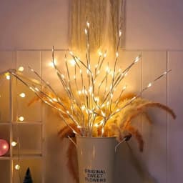 1 PCS White Birch Branch Light LED Festive Lights Battery Operated For Christmas Party Wedding Decoration Twig Outdoor Lights