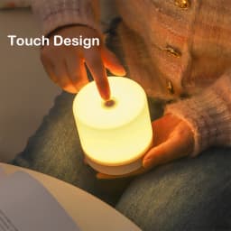 Touch Led Night Lights 3 Colors Dimming Plug In Night Light Desktop Night Lamps Eye Protection For Bedroom Reading Table Lamp