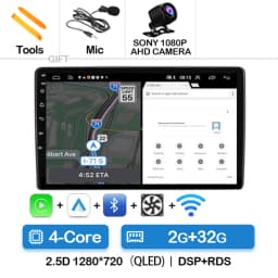 Android 16 Car Radio For Fiat Ducato 3 2006 - 2022 Carplay Auto Multimedia Stereo Player GPS Navi BT 360 Camera 4G WIFI QLED DSP