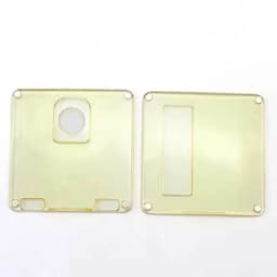 DIY Door Hinge Mounting Plate With Holes For Home Kitchen Cupboard for for BB Stubby aio RAGA SSPP switch panels Doors Furniture
