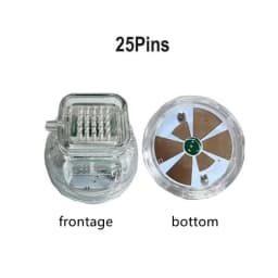 2 In 1 Gold RF Microneedle Machine, Fractional Radiofrequency Microneedling Device for Acne Scar Removal, Stretch Mark Reduction