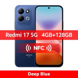 Redmi 17 5G Smartphone Global Version Snapdragon® 4 Gen 5 CPU 50MP Camera 7500mAh 45W Turbo Charging NFC 6.9" Display 120Hz