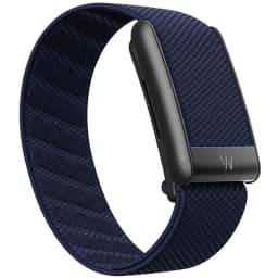 Whoop 5.0 Replacement Strap, Nylon Woven Elastic Sport Band with Metal Logo for ECG & Fitness Tracking