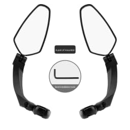 ROCKBROS Bike Mirror Handlebar Rear View Mirror Adjustable Wide Range Back Sight Reflector Cycling Mirrors Bicycle Accessories
