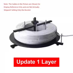 Wire Distributor Rack Cable Distributor Electrician Discharge Tray For Power Line Video Cable Discharge Rack 1 Layer