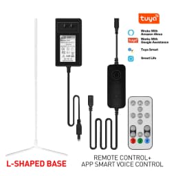 Tuya RGB Floor Lamp 200cm White Smart APP Remote Control Modern Corner Floor Light Atmospheric Festival LED Stand Lighting
