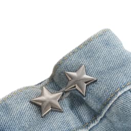 1set Adjustable Waist Buckle Star Shape Jean Pant Button Detachable Alloy Waist Tightener Clothing Accessories DIY Sewing Tool