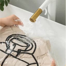 Vacuum Hanging Storage Bags Space Saving Clothes Compression Covers Reusable Closet Bag For Down