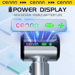 CENRR New Car Vacuum Cleaner Wireless Mini Powerful Portable HandHeld Car Cleaner LED Power Display Gift Lamp Air Gun 7500mAh