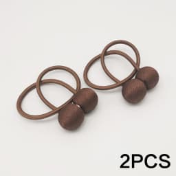 2pcs modern minimalist magnetic ball curtain tiebacks with thicker twisted cords can be styled at will,for bedrooms, living room