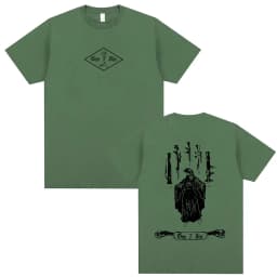 Forward Observations Group Skeleton Graphic T-shirt Brothers in Arms Merch T-shirts Men Clothing Hip Hop Rock Oversized T Shirts