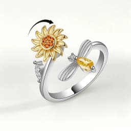 925 Sterling Silver Ring For Women Adjustable Vintage Retro Rings Punk Designer Jewelry Birthday Gift Wholesale