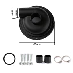 Cyclone Dust Collector Cover For Vacuum Cleaners Cyclone, Dust Removal Cyclone Separator , DIY Woodworking Filter Cyclone