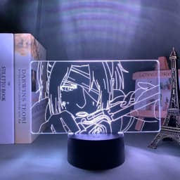 Anime Light Attack on Titan 4 Eren Yeager Figure for Bedroom Decor Night Light Kids Birthday Gift Shingeki No Kyojin 3d Lamp AOT
