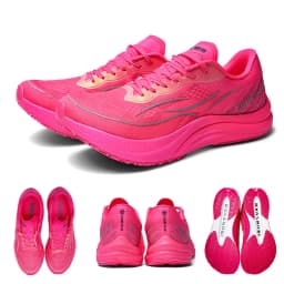 IRUNSVAN Professional Athletic Shoes Men 2024 Nylon Carbon Plate Color-Spliced Breathable Stability Fashion Sneakers Unisex