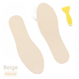 Sandals High Heels Half Pads Leather Insole for Shoes Non-slip Insert Women Ultra-thin Sweat-absorbing Breathable Can Be Pasted